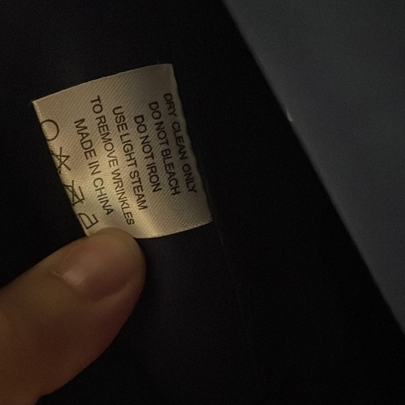 Babaroni Bridesmaid Maxi Dress Dark Navy Chiffon, NWOT size 8/10 check measure - Picture 6 of 6